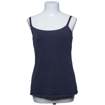 Zwangerschaps tanktop (Blauw, Wit) van H&M Mama Katoen, Elastaan