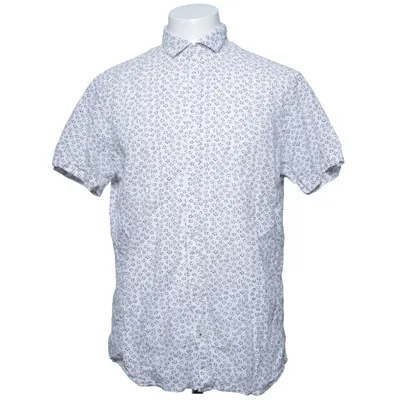 Korte mouwen shirt (Wit, Zwart) van Premium by Jack & Jones Katoen, Linnen