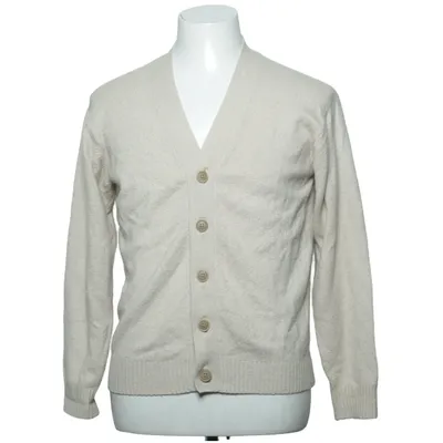 Cardigan (Beige) from Muji Cotton, Polyamide, Polyester, Polyurethane