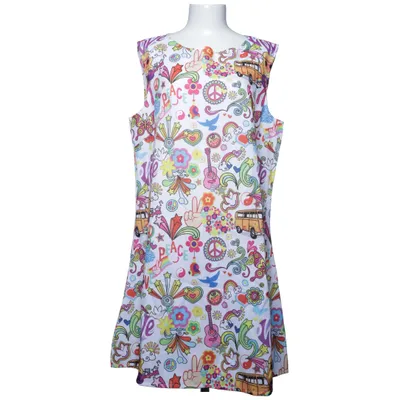 Kleid (Weiß, Mehrfarbig) von Smiffy's Polyester