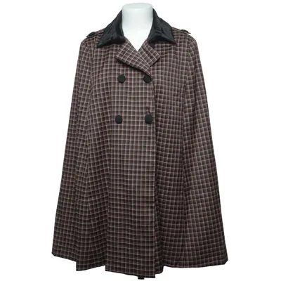 Cape (Bruin, Roze) van Rihoas Katoen, Elastaan, Polyester