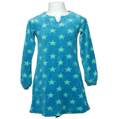 Dress (Blue, Green) from Kameleont Design Cotton, Polyester