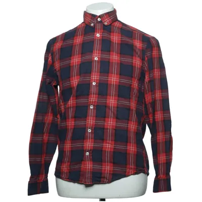 Flannel skjorte (Rød, Blå) fra Lftman Bomuld