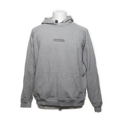 Huvtröja (Grå) från Woodbird Bomull