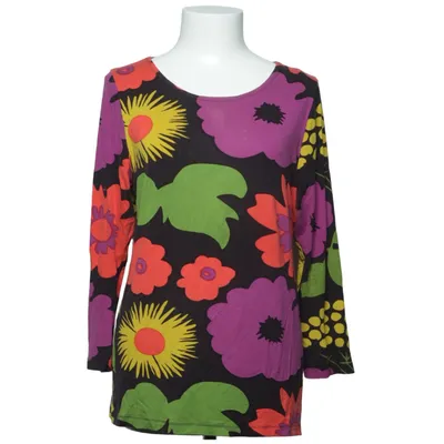 Long sleeve T-shirt (Black, Multicolored) from Marimekko Elastane, Viscose