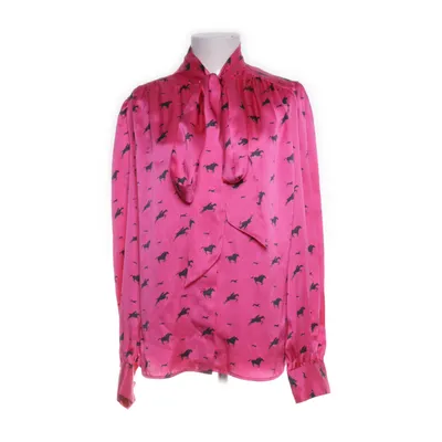 Knytblus (Rosa, Svart) från By Malene Birger Silke