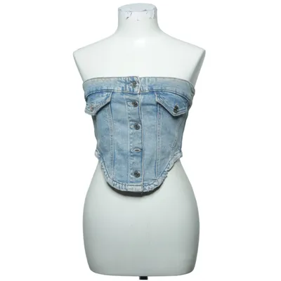 Tubtopp (Blå) från Perfect Jeans Gina Tricot Bomull, Elastan