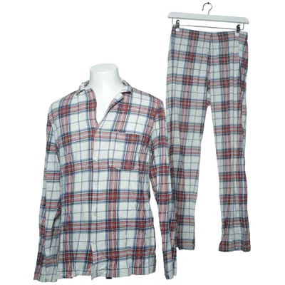 Pyjamas (Vit, Blå, Röd) från KappAhl Bomull, Elastan, Viskos