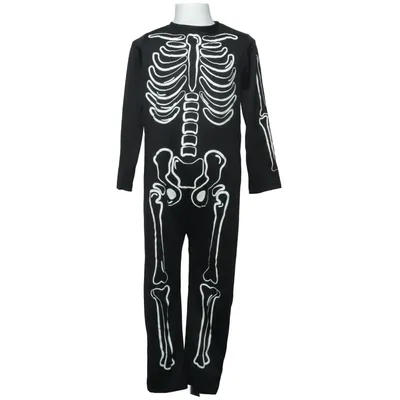 Feestkostuums (Zwart, Wit) van Halloween Polyester