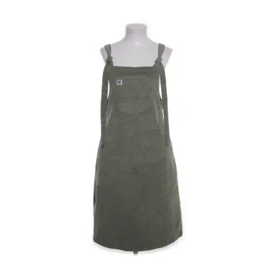 Dungaree dress (Green) from Lucy & Yak Organic cotton, Elastane