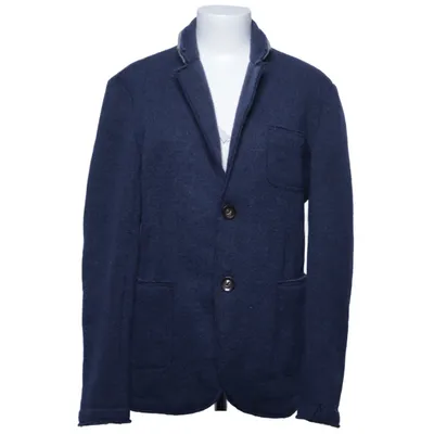 Kavaj (Blå) från Franceschini Polyester, Ull