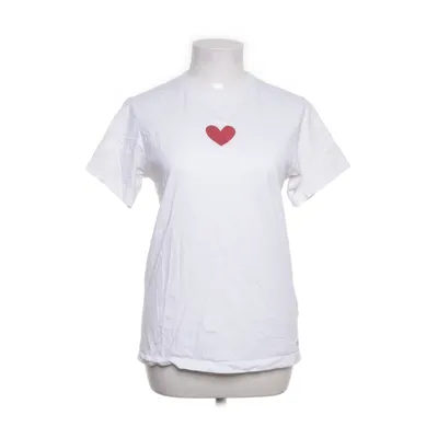 T-shirt (Vit, Röd) från Victoria Beckham Bomull, Elastan