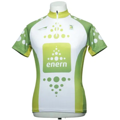 Wielershirt (Groen, Wit) van Kalas Polyester