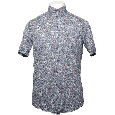 Chemise à manches courtes (Bleu, Multicolore) de Randolph Coton