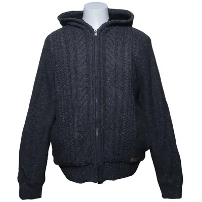 Hoodie (Gray) from Blend Acrylic, Polyester, Wool