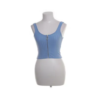 Crop top (Blue) from Bershka