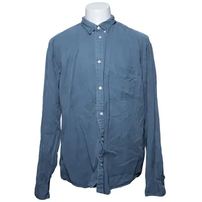 Button down shirt (Blue) from East West Lyocell