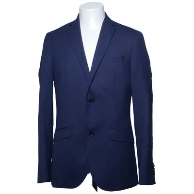 Blazer (Bleu) de Riley Polyester, Viscose, Laine