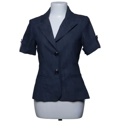 Blazer (Blau) von First Option Baumwolle, Elasthan, Polyester