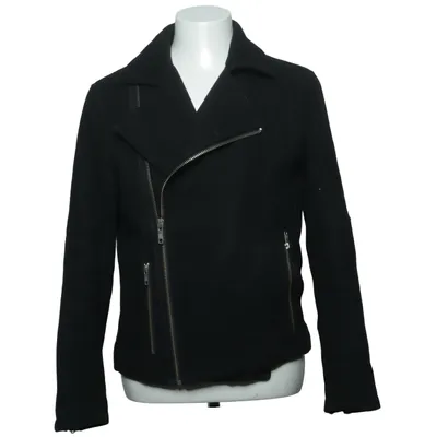 Bikerjakke (Sort) fra Premium by Jack & Jones Bomuld, Polyester, Uld