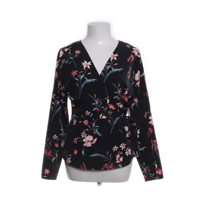 Wrap blouse (Black, Multicolored) from VILA Clothes