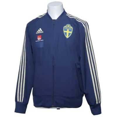 Sports jacket (Blue, Yellow) from Adidas Polyester