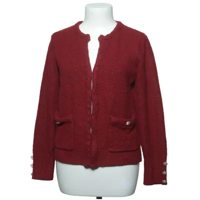Cardigan (Rouge) de Nicole Miller Acrylique, Élasthane, Polyamide, Polyester