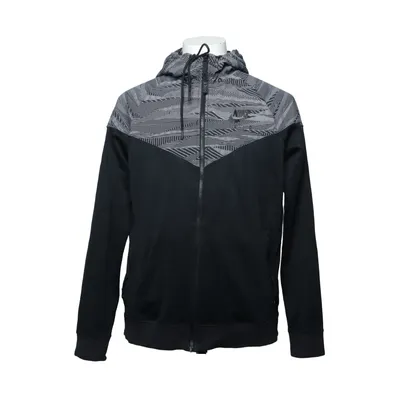 Hættetrøje (Sort, Hvid, Flerfarvet) fra Nike Bomuld, Elastan, Nylon, Polyester