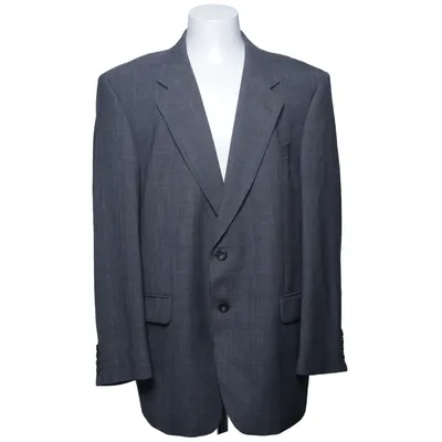 Blazer (Gray) from Marks & Spencer Viscose, Wool