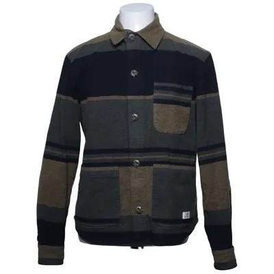 Overshirt (Blue, Gray, Brown) from Wacay Cotton, Elastane, Polyamide, Wool
