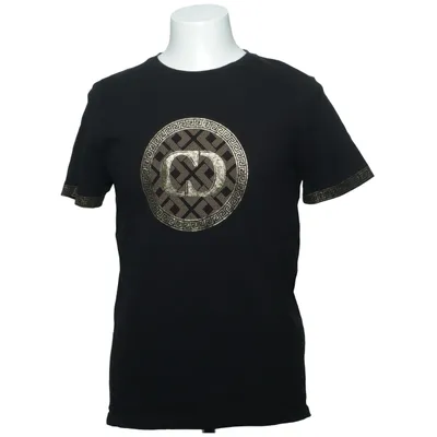 T-shirt (Black, Gold) from Criminal Damage Cotton