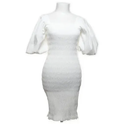 Klänning (Vit) från A View Bomull, Polyester