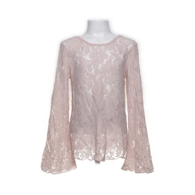 Blus (Beige) från Lindex Kids Bomull, Elastan, Polyamid, Viskos