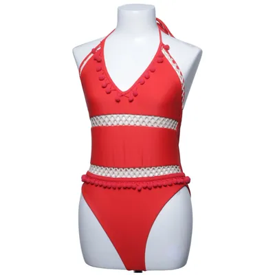 Swimsuit (Red) from Tularosa Elastane, Polyamide, Polyester
