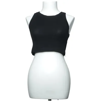 Crop top (Svart) från Allsaints Elastan, Lyocell