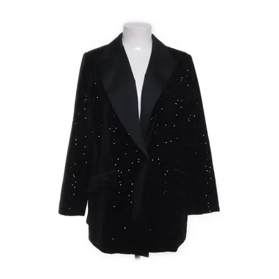 Blazer (Zwart) van Marina Rinaldi Polyester, Elastaan