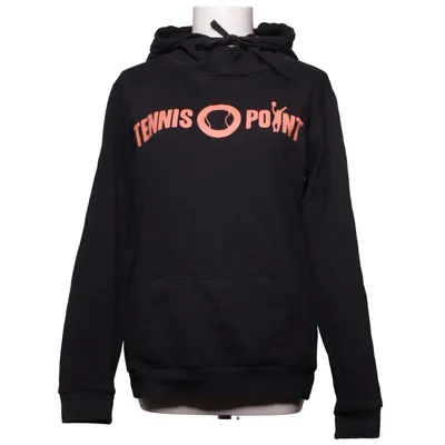 Huvtröja (Svart) från Tennis Point Bomull