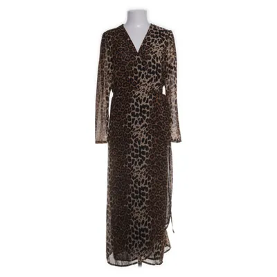 Robe portefeuille (Beige, Multicolore) de Glamorous Curve Élasthane, Polyester