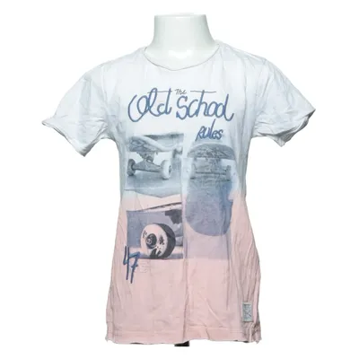 T-shirt (Blanc, Rose) de Zara Boys Coton