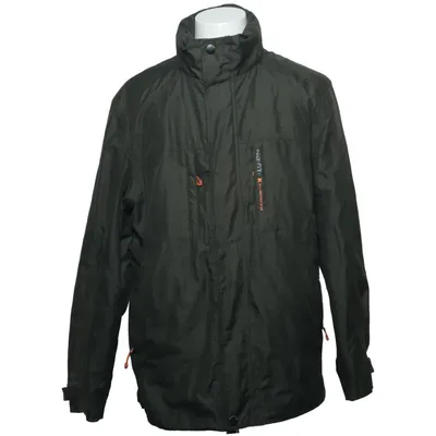 Outdoor jacket (Black, Green) from Raintex Polyester