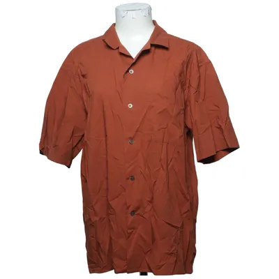 Short sleeve shirt (Brown) from Uniqlo Cotton, Modal