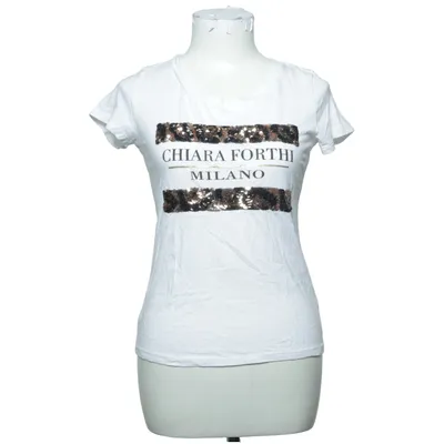 T-shirt (White) from Chiara Forthi Cotton, Modal