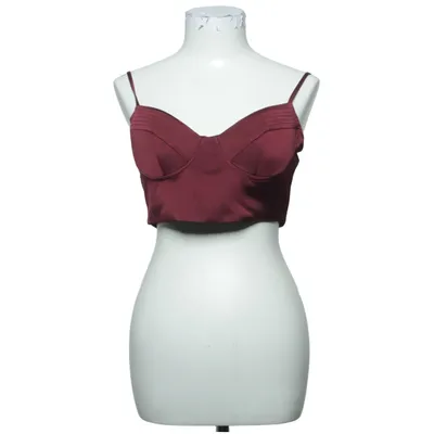 Crop top (Red) from Lavish Alice Elastane, Polyester