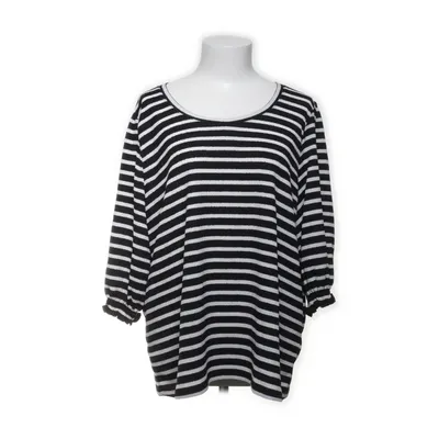 Topp (Svart, Vit) från XLNT by KappAhl Elastan, Polyester