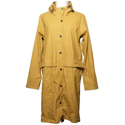 Regnfrakke (Gul) fra Soaked in Luxury Polyurethan, Genanvendt polyester