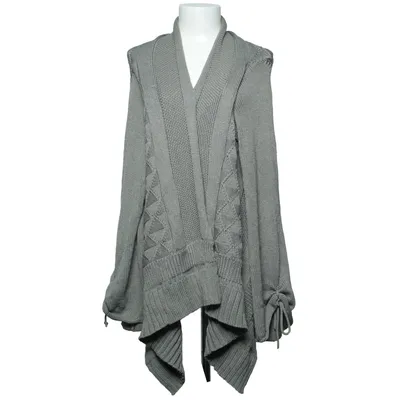 Cardigan (Gray) from Rützou Polyamide, Viscose