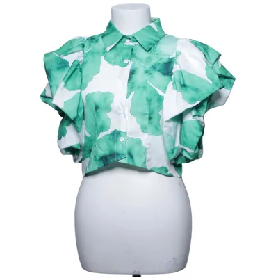 Blus (Grön, Vit) från Moments Polyester