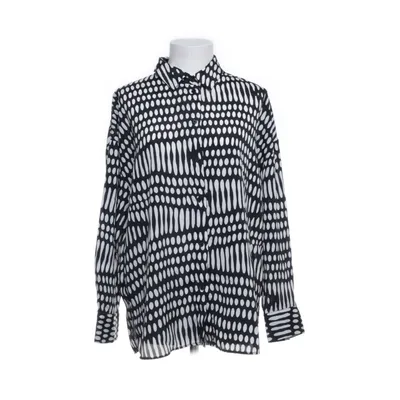 Shirt (Zwart, Wit) van Mango Suit