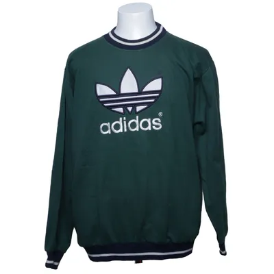 Sweatshirt (Green, Blue, White) from Adidas Originals Cotton, Polyamide, Polyester