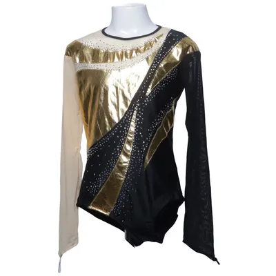 Justaucorps de gymnastique (Noir, Or, Multicolore) de Iefiel